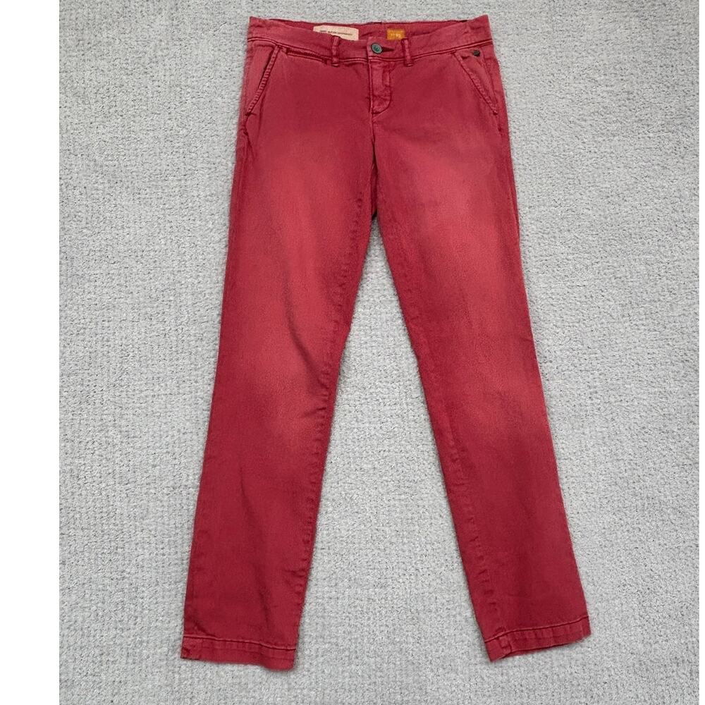 Pilcro Women's Pink No. 25 Pants Size 4 AS IS #61416